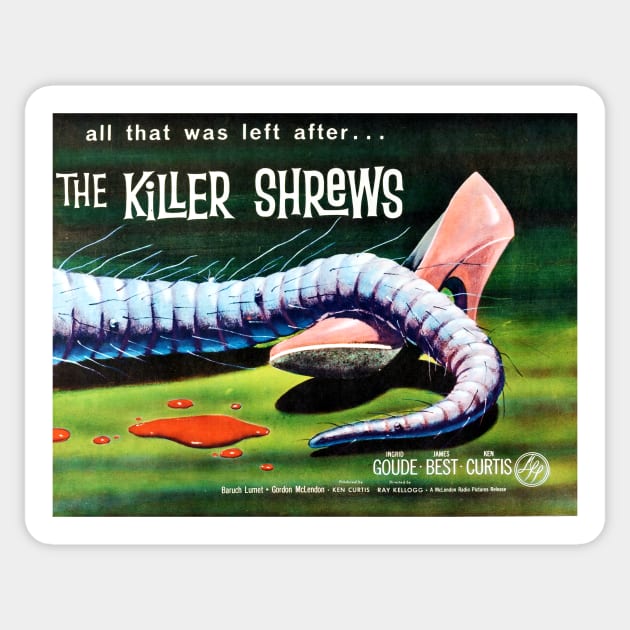 The Killer Shrews Sticker by Scum & Villainy